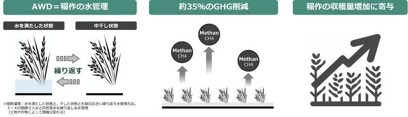 AWD農法による効果