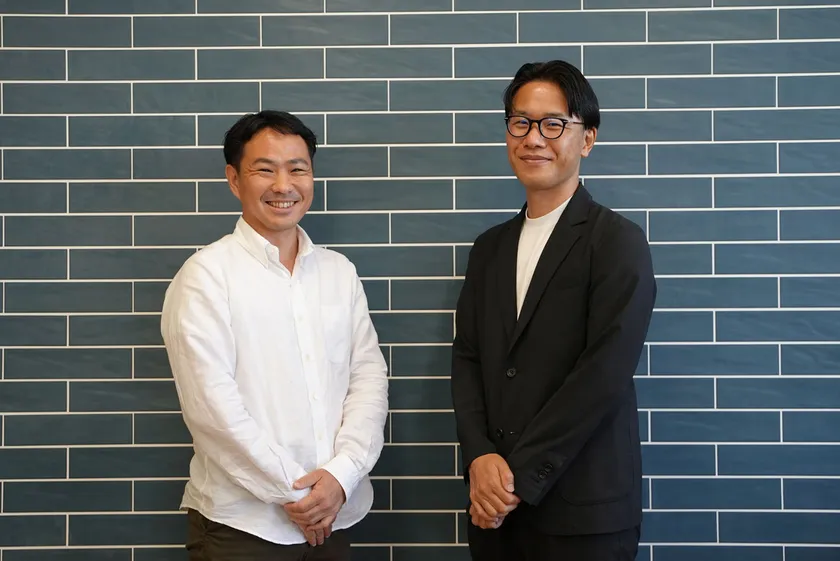 (左) 株式会社さとゆめ 嶋田俊平さん (右) NJC 高松克彦