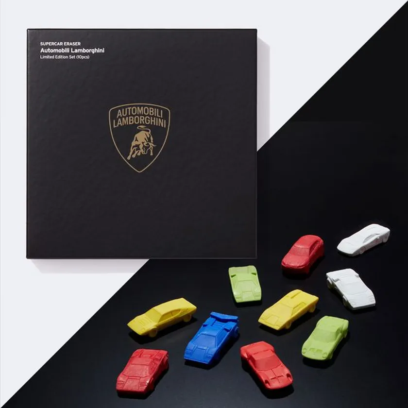 ランボルギーニ超精密スーパーカー消しゴム・リミテッドエディション10 1