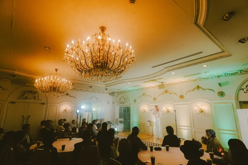 ホームコンサートの雰囲気