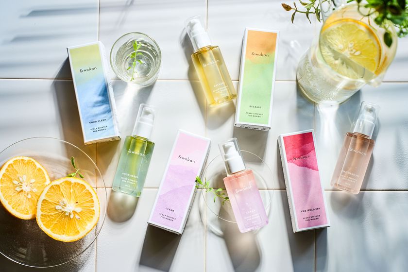 和漢の力を日常に 
「＆wakan」が提案する新しい頭皮セルフケア習慣
＆wakanスカルプエッセンス　CLEAR(夏季限定)
2025年3月15日土曜発売