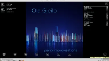 HQPlayerフルスクリーンモード