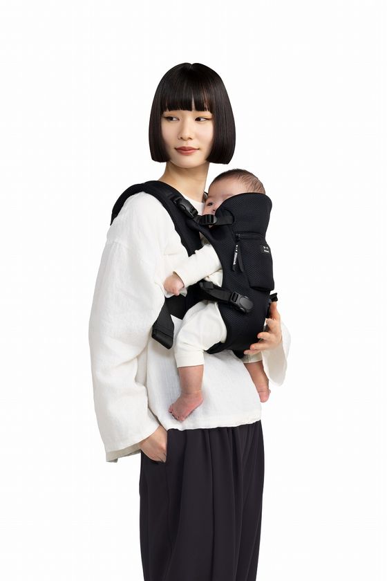 新生児に特化しているので、首すわり前の赤ちゃんでもしっかりとフィットします。 