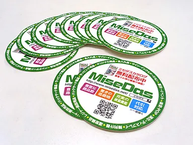 販促、プロモーションにオリジナルの紙コースターを活用