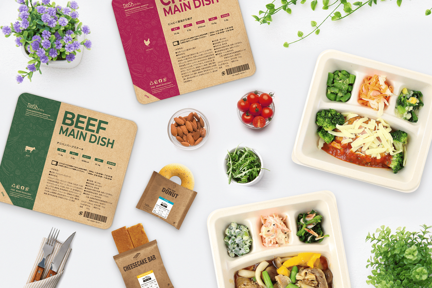 SNSで話題の冷凍宅配食サービス「nosh（ナッシュ）」が
ポップアップショップとしてあべのハルカスに初出店！