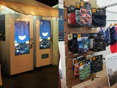 美泉夜市＜ウェルネスマルシェ＞で販売中のBUFFネックウエア