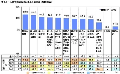 クルーズ旅の魅力