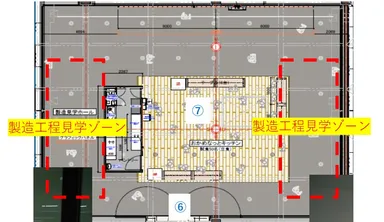 画像(11)_納豆生産工程見学ゾーン_図面