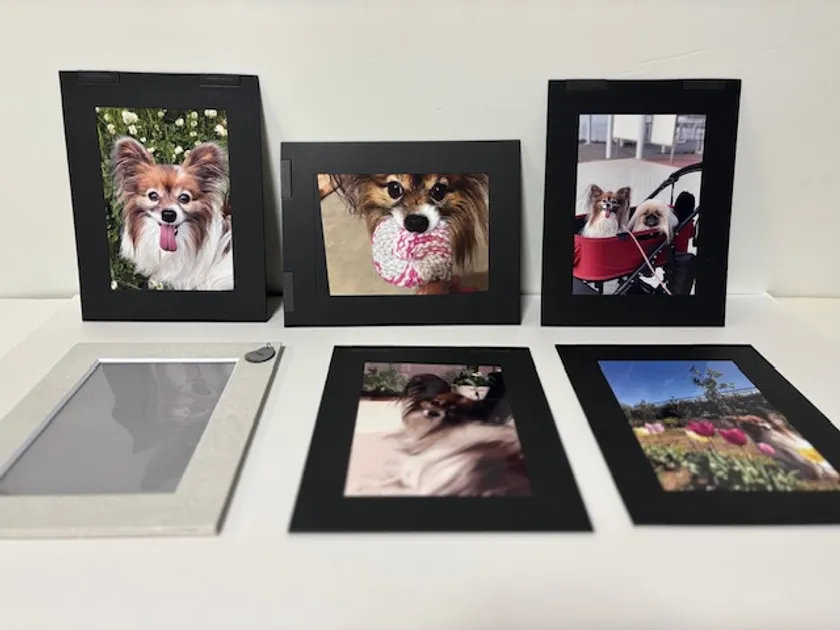 フォトフレーム+マグネット台紙5枚