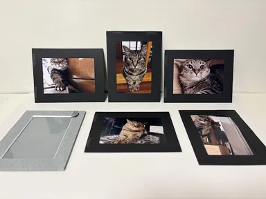 フォトフレーム＋マグネット台紙5枚