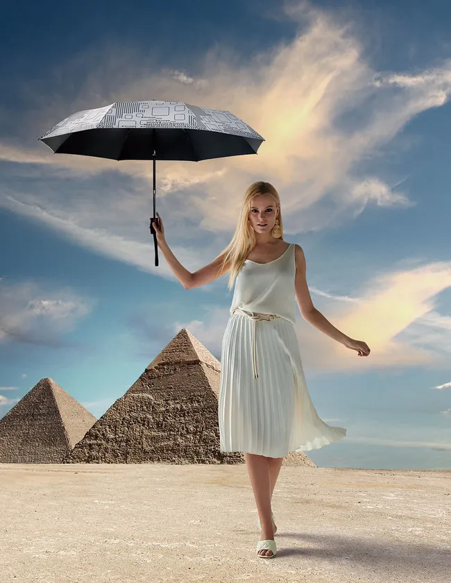 T.220RS Knirps Cube Gray