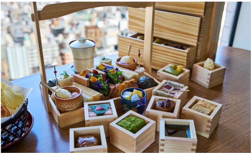 第一ホテル両国 開業25周年記念ご宿泊プラン 第5弾
和洋スイーツのアフタヌーンティー
“喜福（きふく）三段玉手箱”を
お部屋にお届けするご褒美ステイ＜1日1室限定＞
3月18日（火）より販売開始