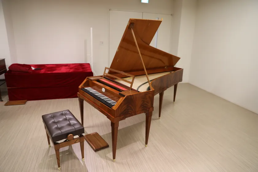 楽器学資料館へ納品されたフォルテピアノ