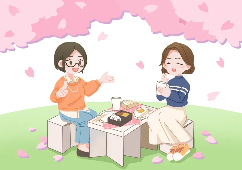 お花見指定席使用時イメージ