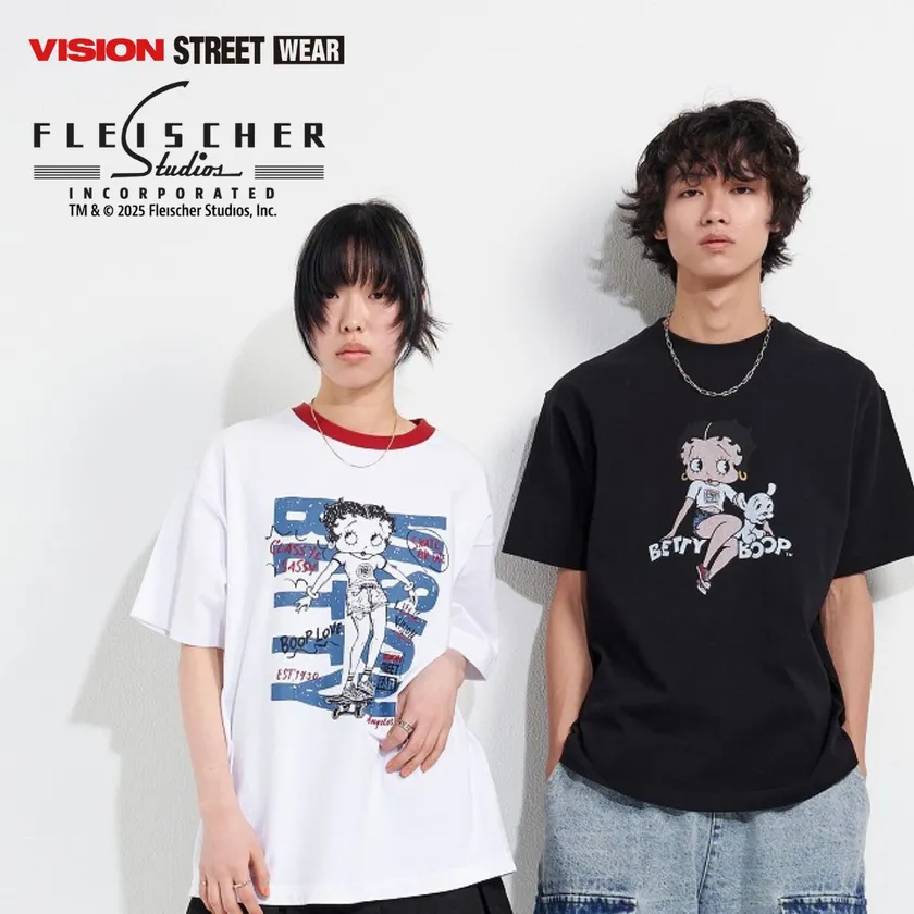 「VISION STREET WEAR」×「Betty Boop(TM)」