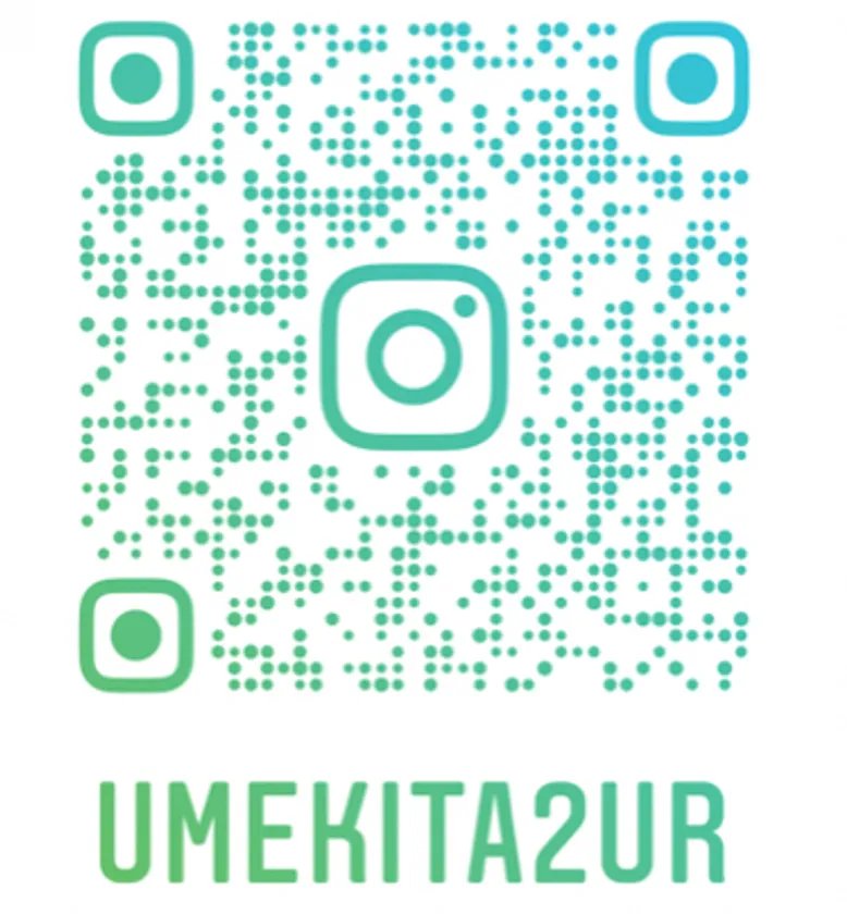 うめきた都市再生事務所Instagram 二次元コード