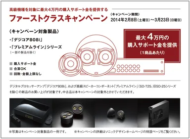 ファーストクラスキャンペーン