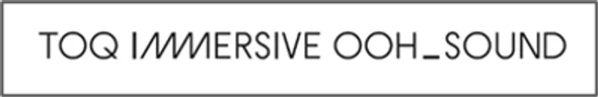 「TOQ IMMERSIVE OOH_SOUND」ロゴ