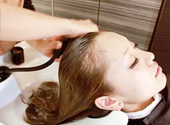 ヘッドスパ写真