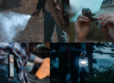 アウトドアシーンや日常に