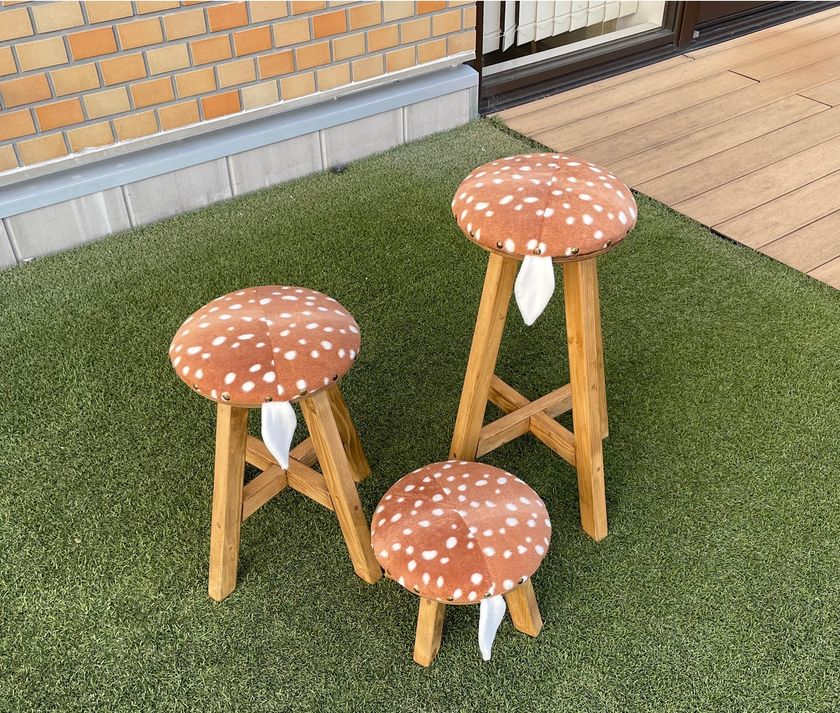 奈良交通「づっとなら」の新商品『鹿のおしりスツール』を発売