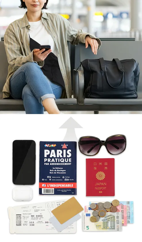 旅行での使用イメージ