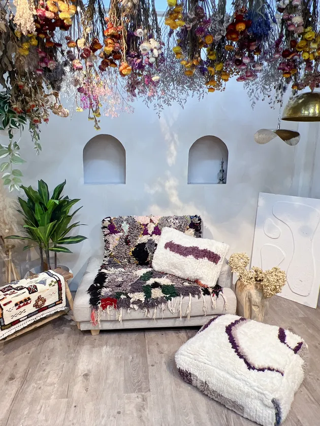 ウールのプフはベニワレン