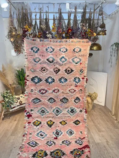 春らしい素敵なラグで模様替え