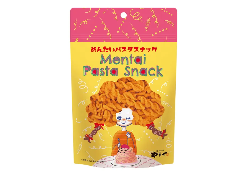 やまや めんたいパスタスナック(パッケージ)