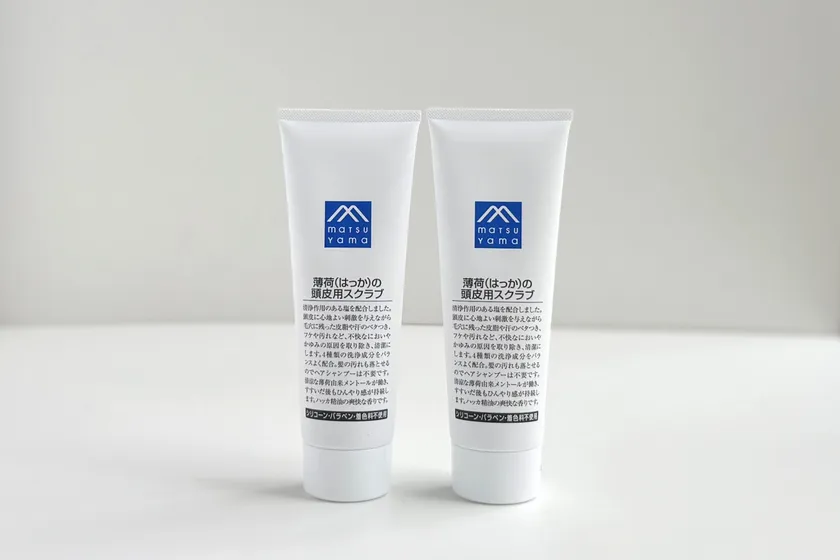 新製品「薄荷(はっか)の頭皮用スクラブ」