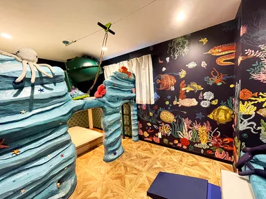 ホーリータウンのターザンロープ