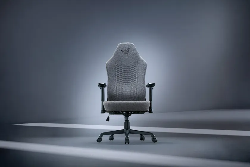 Razer Iskur V2 X Fabric (Light Gray) - キービジュアル