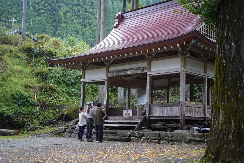 神聖な雰囲気が漂う土地・母袋