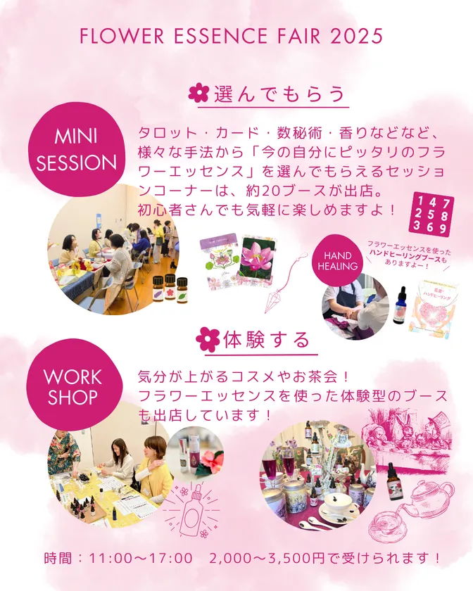 ミニセッション&ワークショップ