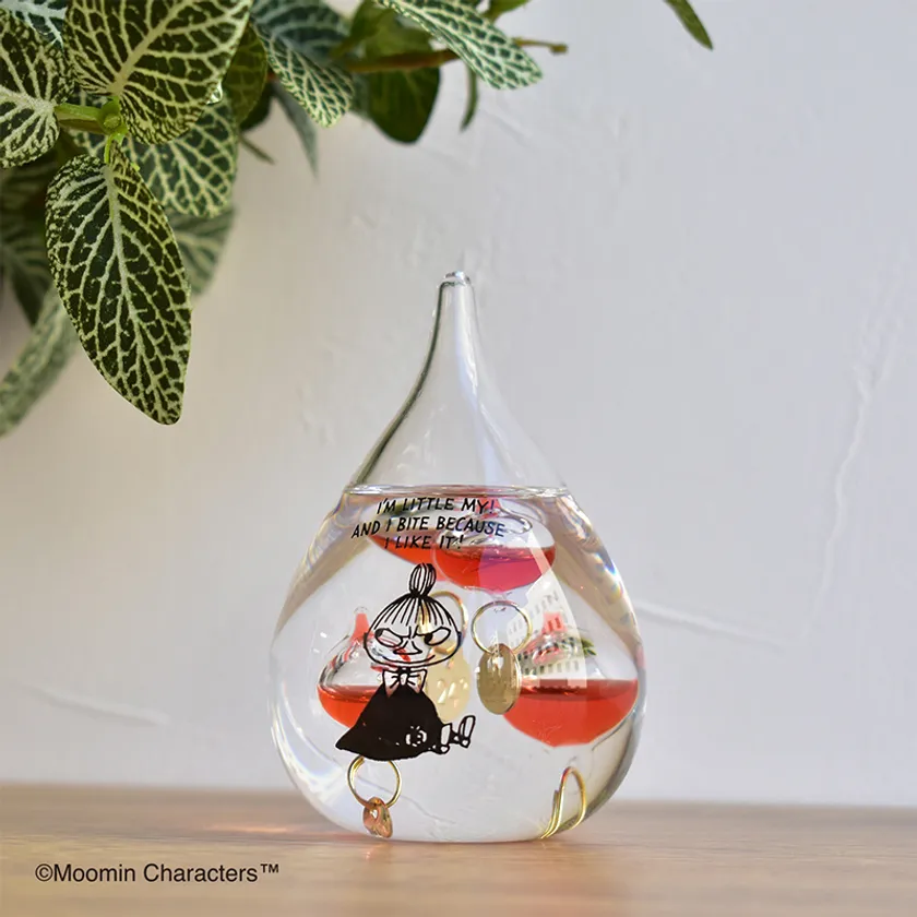 リトルミイ ガラスフロート温度計 しずく(1)