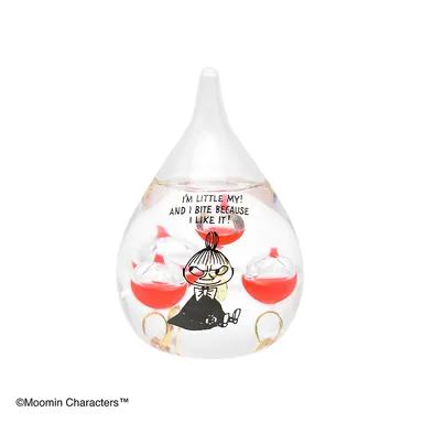 リトルミイ ガラスフロート温度計 しずく(2)