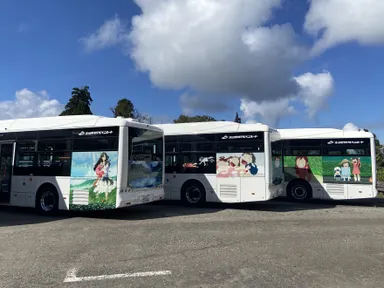 立山トンネル電気バス・特別デザイン車両