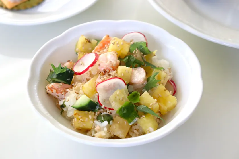 台湾パイナップルのちらし寿司