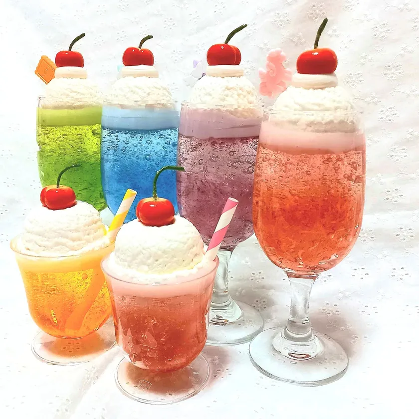 クリームソーダオブジェ講座 by Maryloup