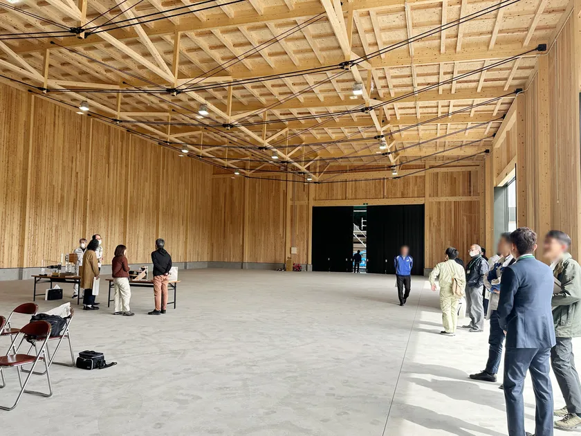 完成現場見学会の様子