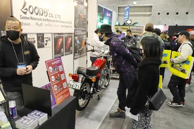 会場では多くのSRファンから注目の的に