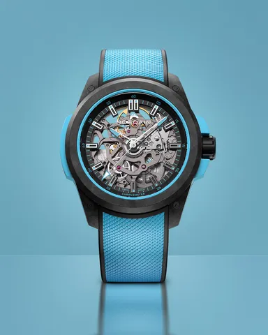 Wild ONE Skeleton 39mm Sky Blue