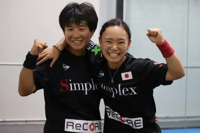 徳本佳恵&塚本早紀(パデル・世界大会2024日本代表)