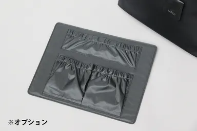 ポケットが増やせてパーテーションにもなるウォールポケット(オプション)