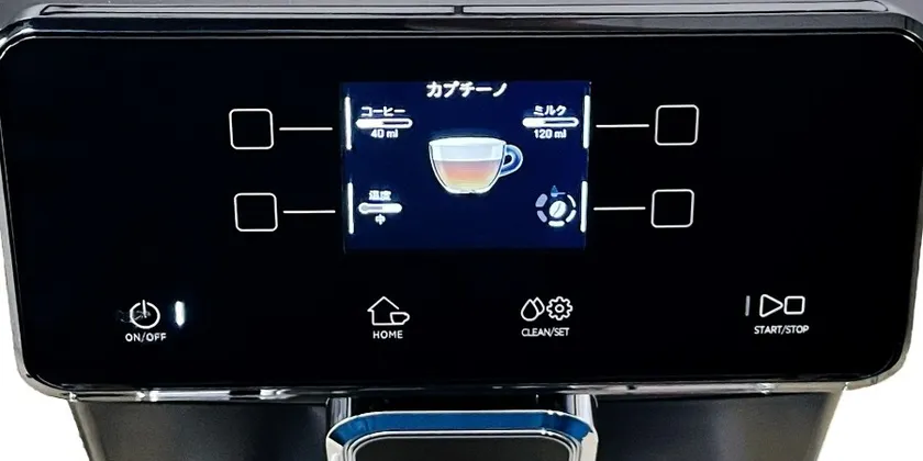 日本語漢字表記のコントロールパネル