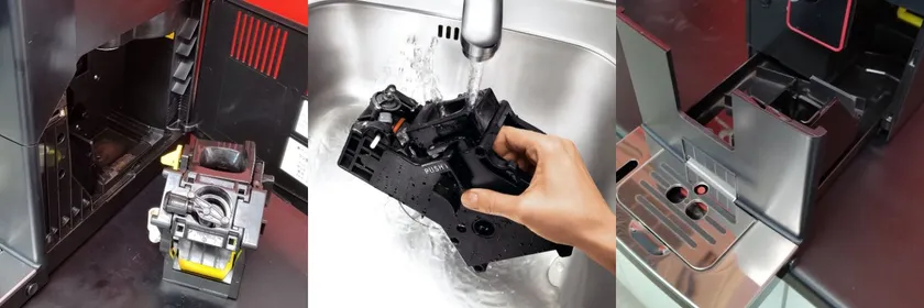 マジェンタシリーズ共通のお手入れも簡単に