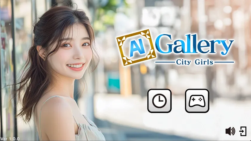 “City Girls”タイトル画面