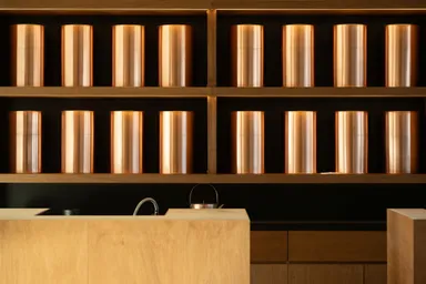 レジ、試飲カウンター