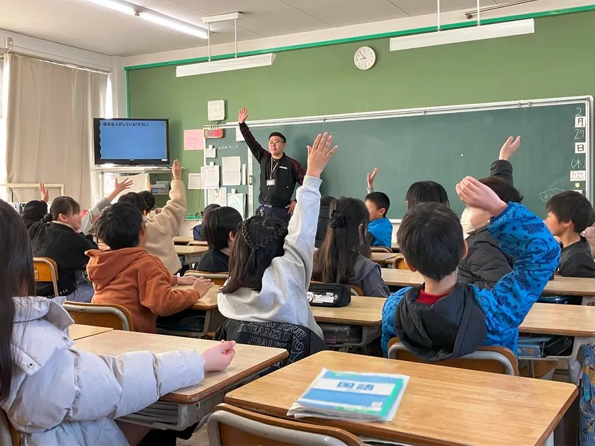 出前授業の様子(1)
