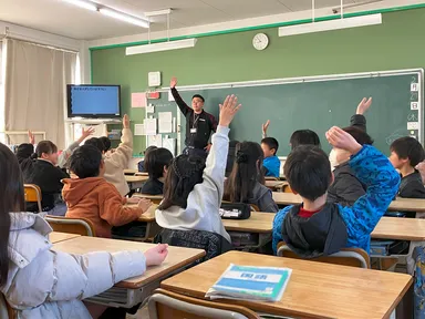 出前授業の様子(1)